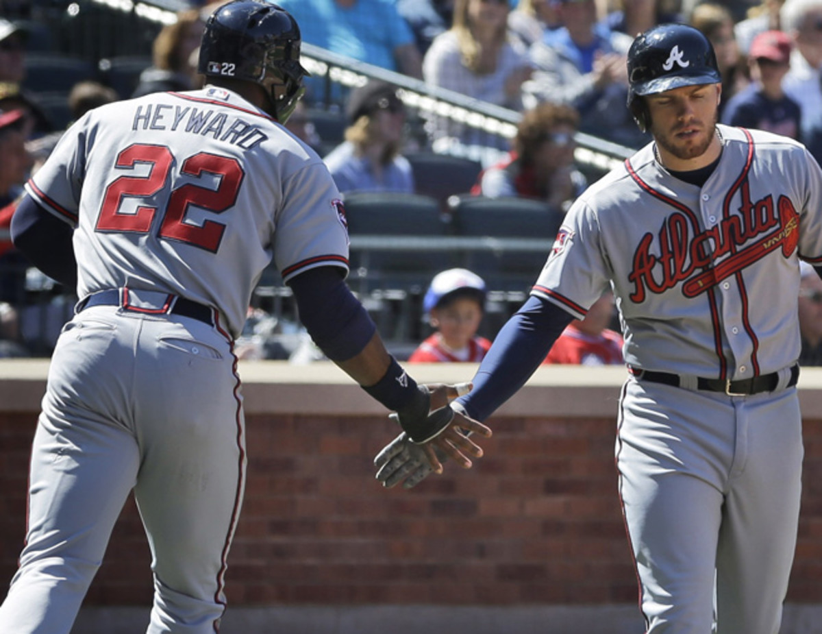 Jason Heyward and Freddie Freeman were both drafted by Atlanta in 2007, 64 spots apart.