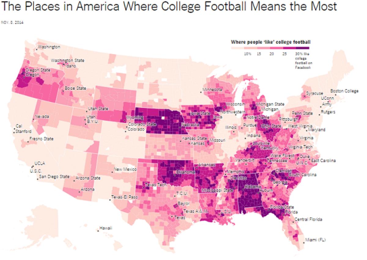 new york times college football