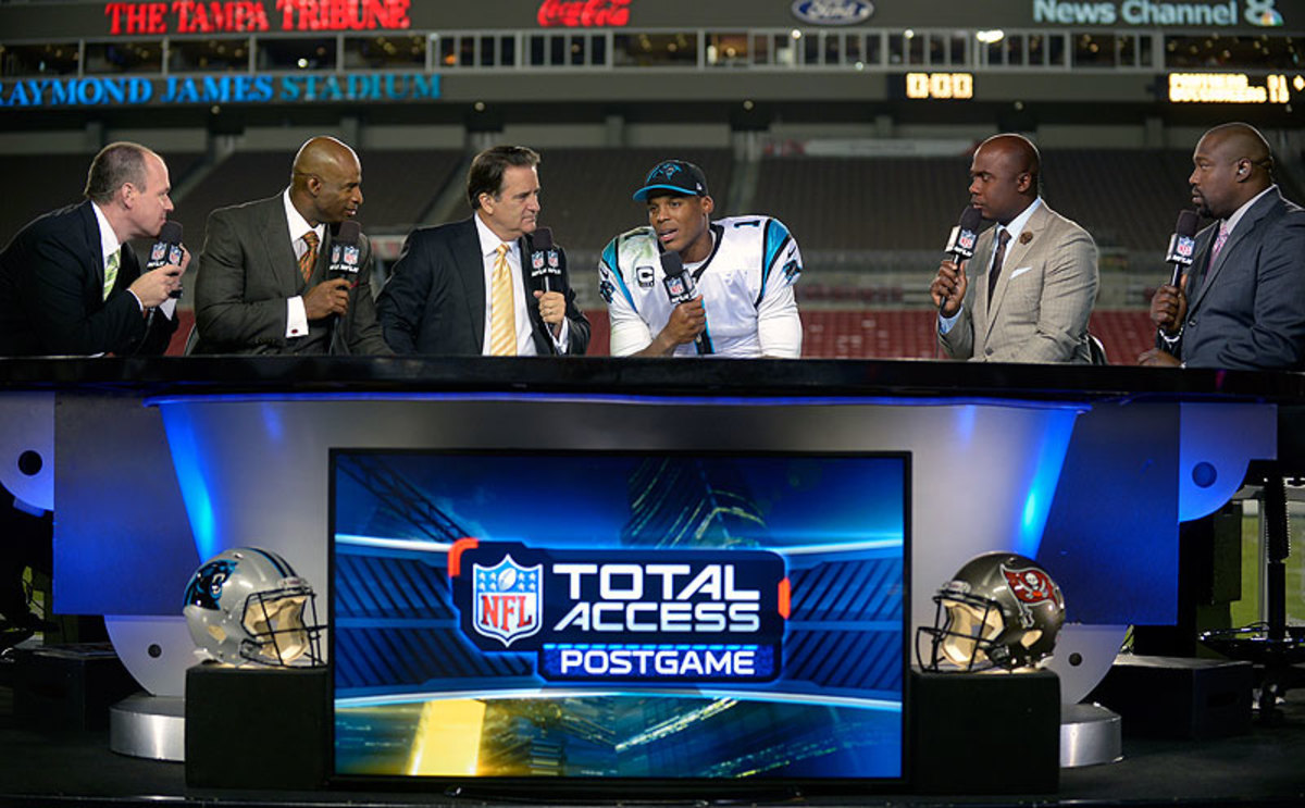 This fall, the first eight Thursday Night Football games will be broadcast by CBS and simulcast on NFL Network. The final eight also will be produced by CBS but shown solely on NFL Network.  (Phelan M. Ebenhack/AP)