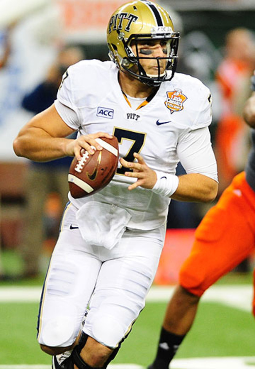 Tom Savage is making the rounds and could have the strongest arm in the draft. (David Dermer/Diamond Images/Getty Images)