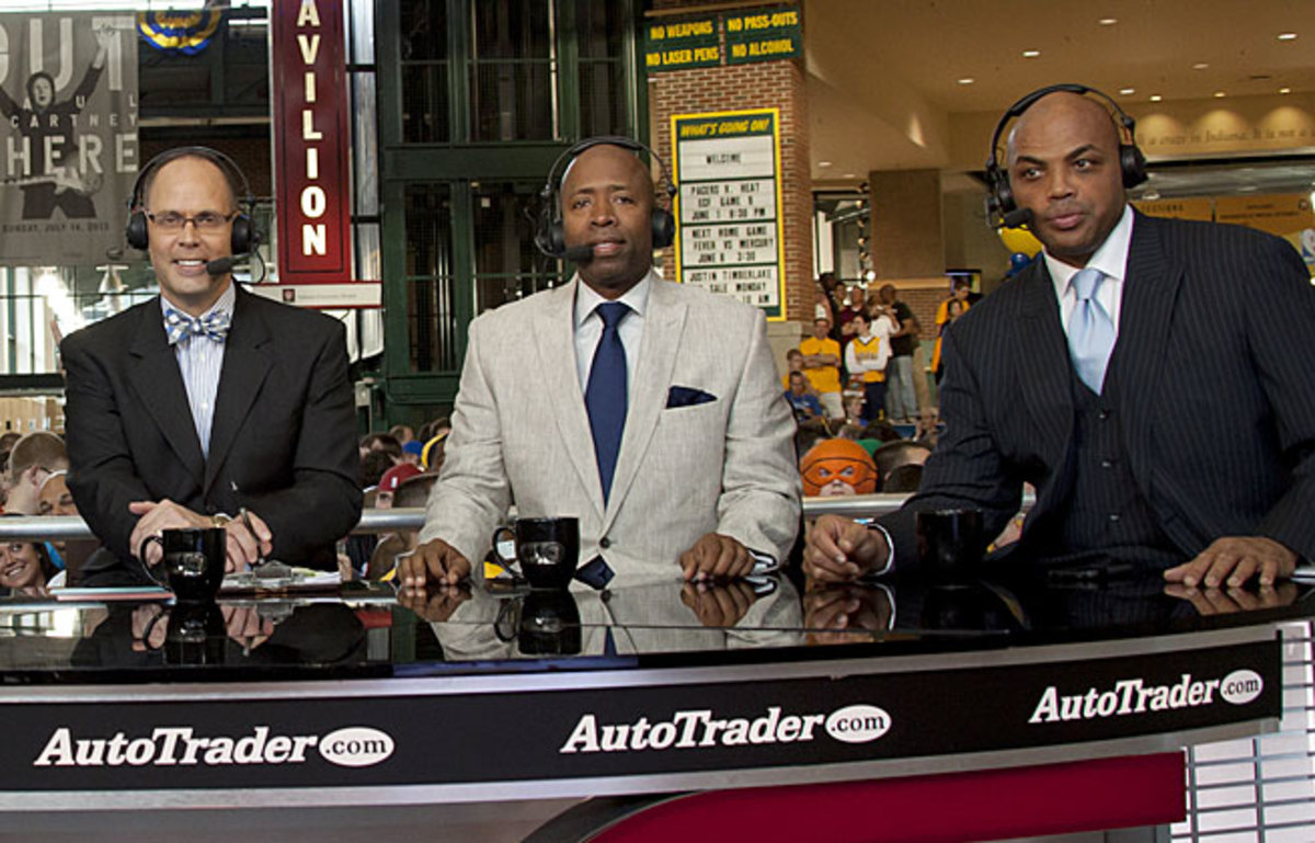 TNT's NBA crew, Ernie Johnson, Kenny Smith and Charles Barkley, will lead the Turner's NCAA coverage.