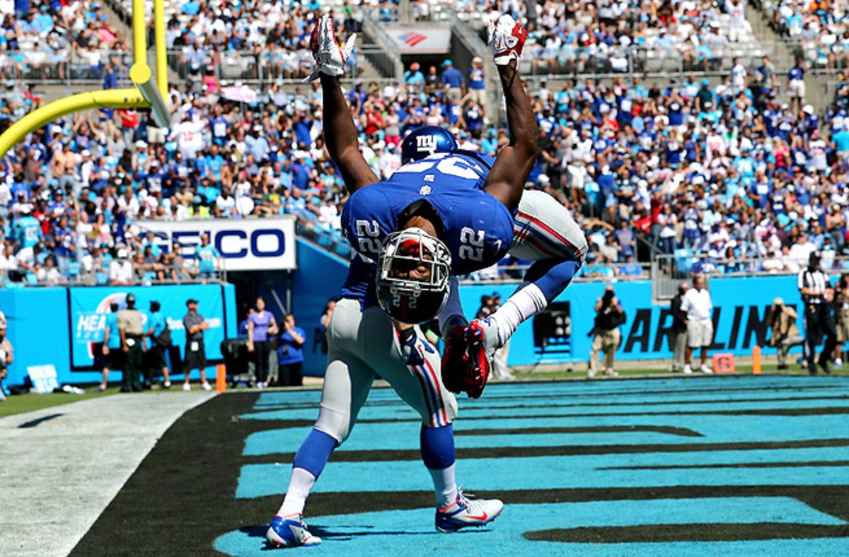 David Wilson rushed for only 146 yards and one TD in five games before going on injured reserve.