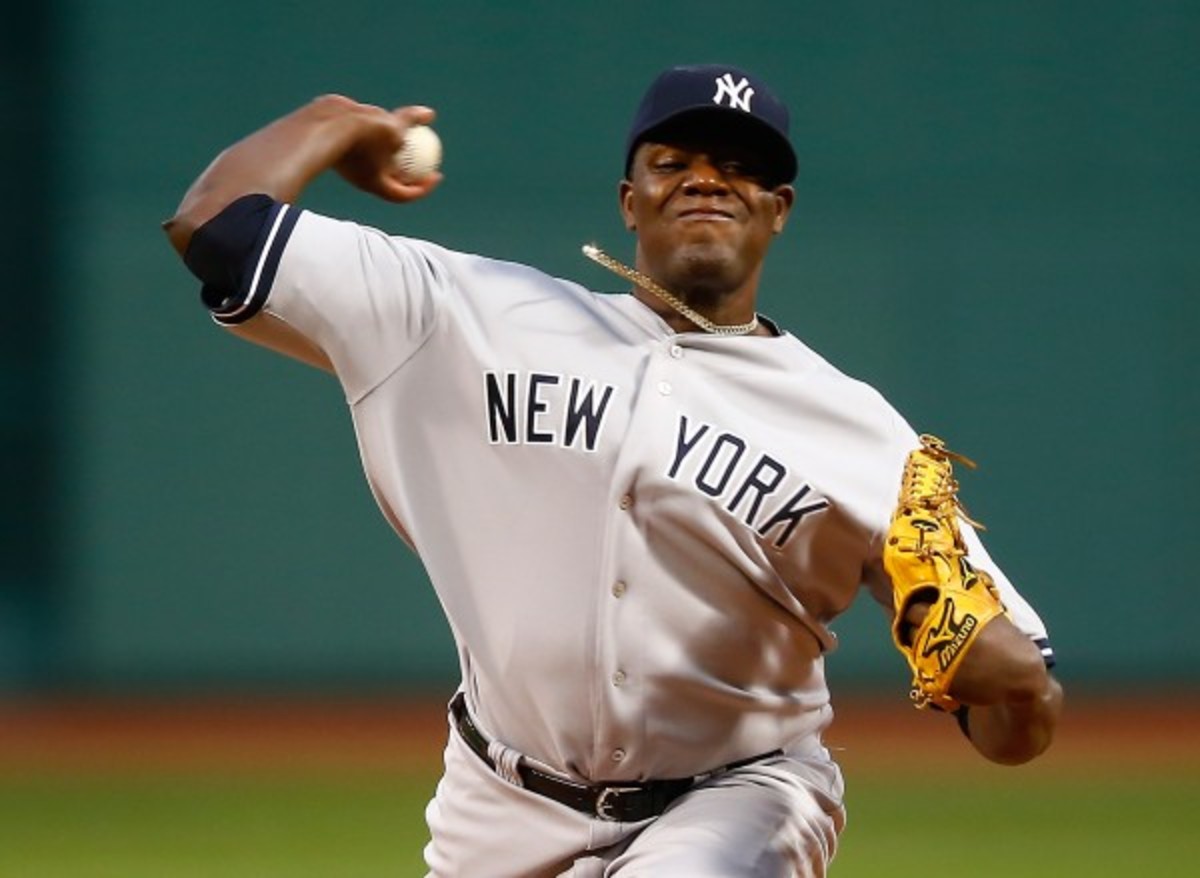 Michael Pineda's first season with the Yankees has been overshadows by injuries and suspensions. (Jared Wickerham/Getty Images)
