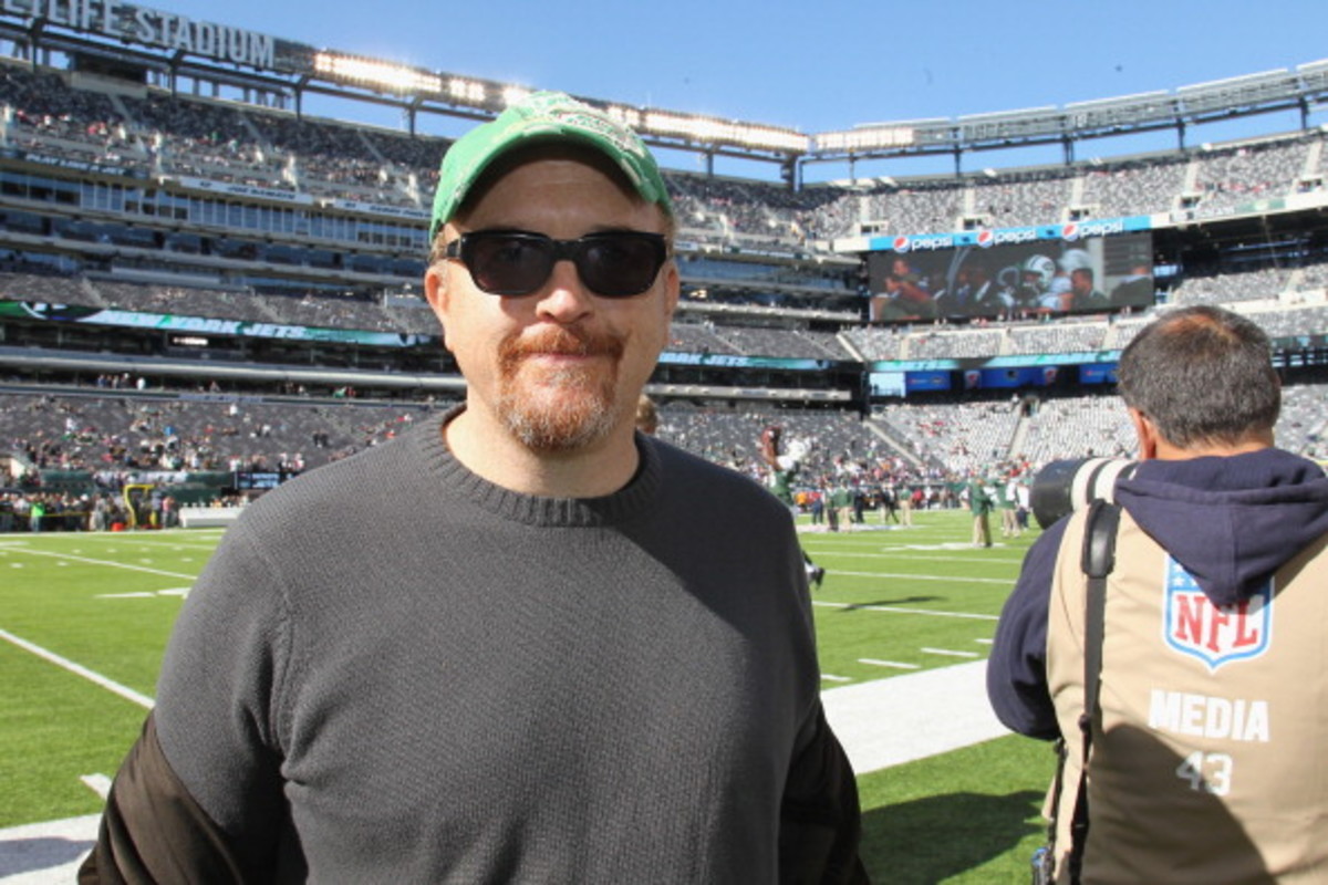Celebrities Attend The New York Jets Vs. New England Patriots Game