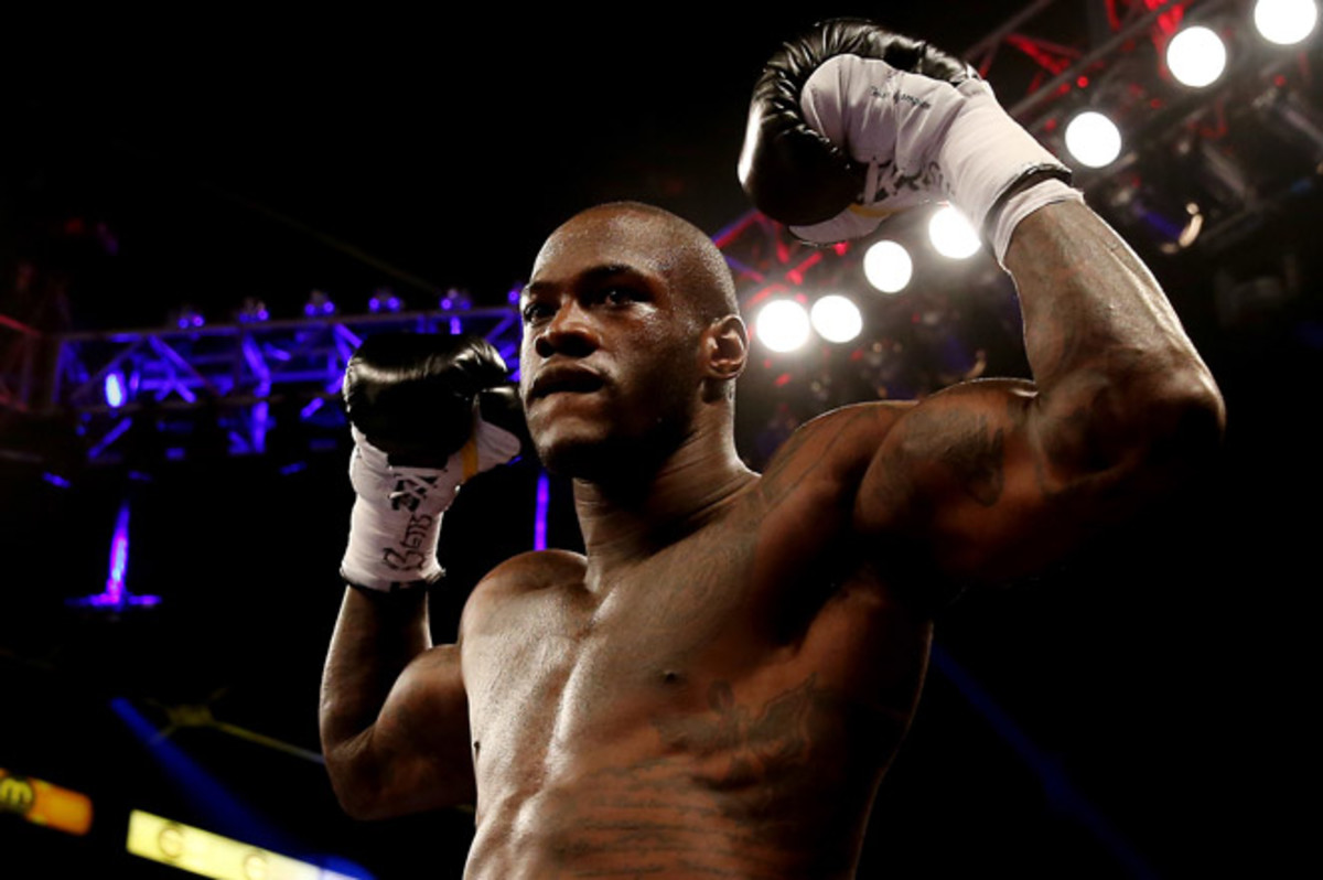 Deontay Wilder got his 31st straight knockout on Saturday night against Malik Scott at Ruben Rodriguez Coliseum. 