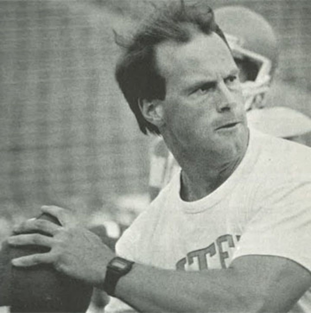 Flajole coached defensive backs at UTEP for three seasons. It was nearly his last coaching stop. (UTEP football media guide)