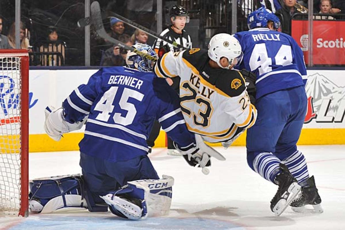 It's been a rough start for the Bruins and a frustrating time for the Maple Leafs.