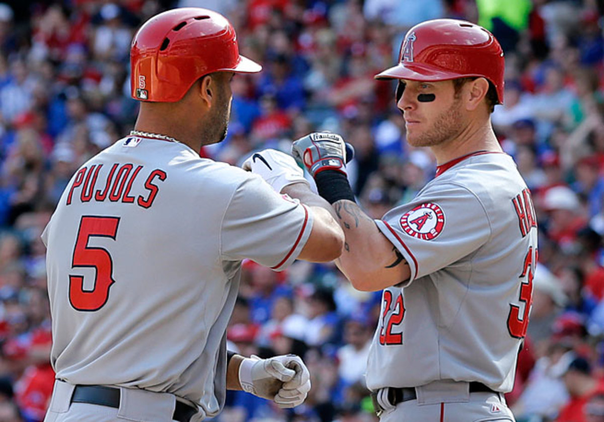 Albert Pujols and Josh Hamilton combined for just 38 home runs in their first year as teammates in Anaheim.