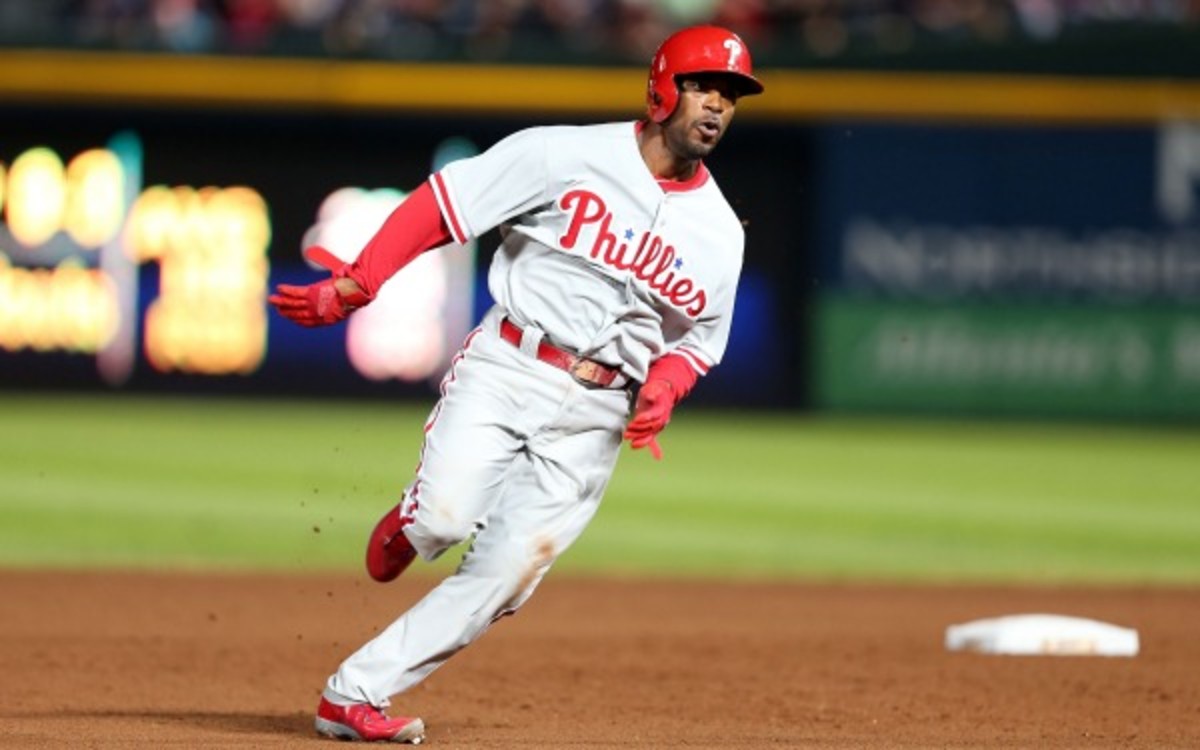Phillies shortstop Jimmy Rollins hit .252 with six home runs and 39 RBI last season. (Mike Zarrilli/Getty Images)