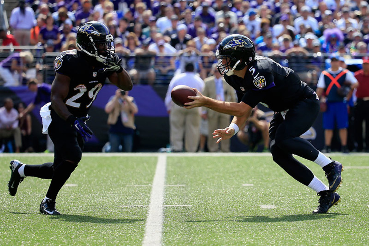 Justin Forsett Joe Flacco