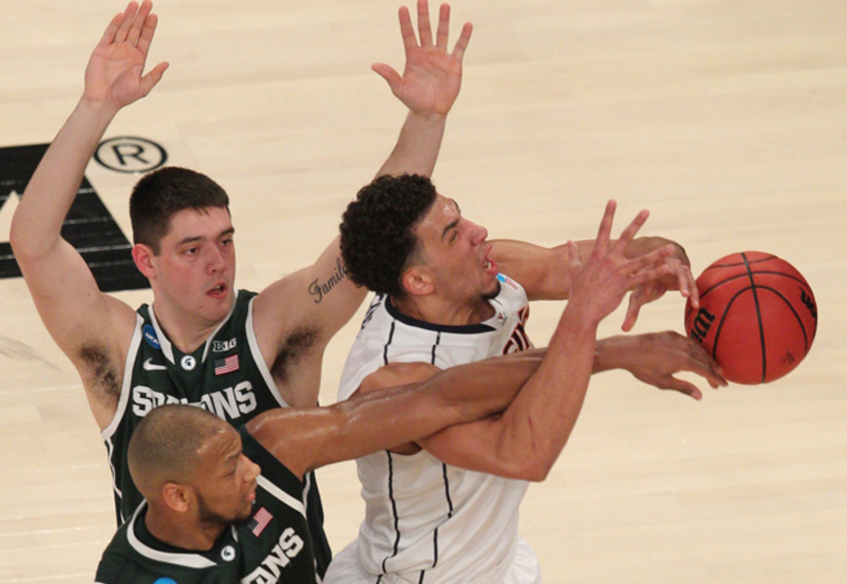 Michigan State's defense stifled Virginia, holding the Cavaliers to just 35 percent shooting.