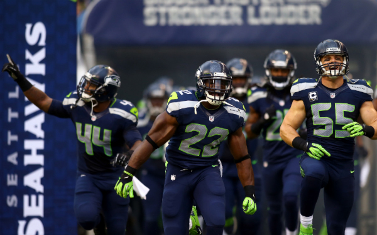 Spencer Ware (44) played in just two games for the Seahawks this season. (Jonathan Ferrey/Getty Images)