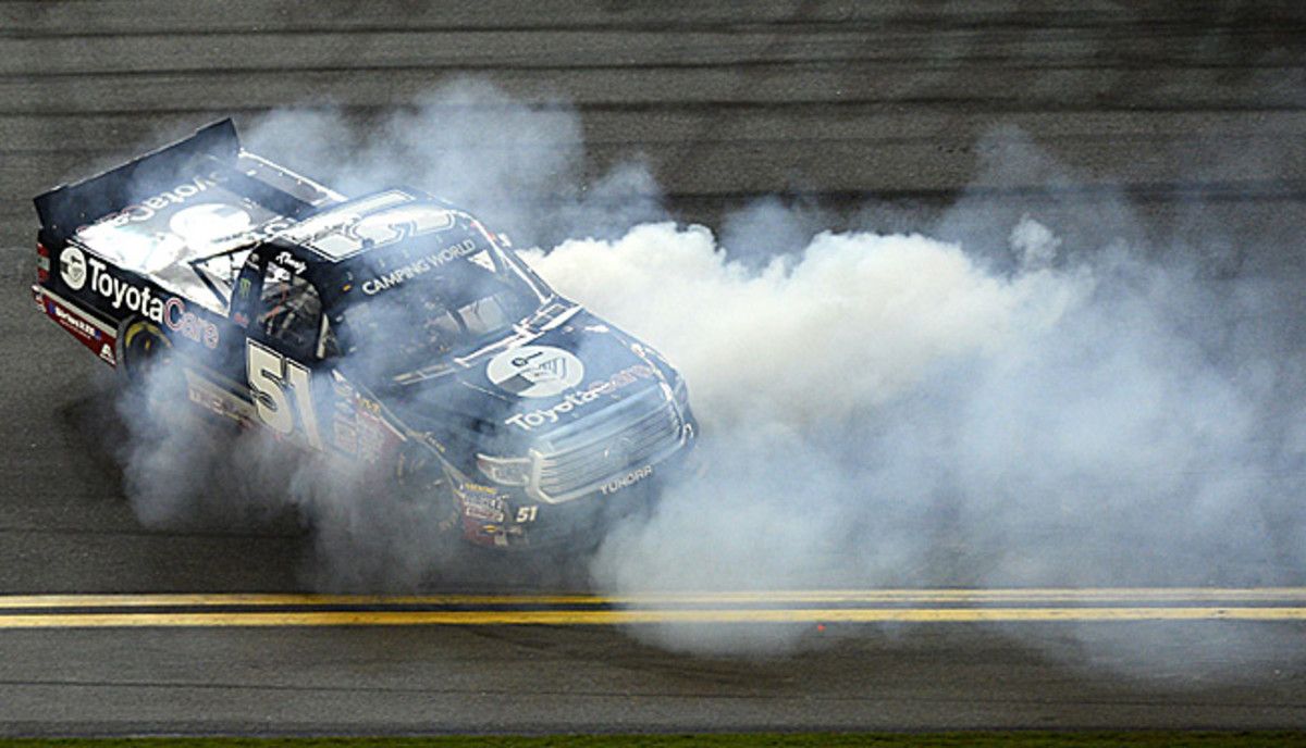 NASCAR fans are clearly sick of top tier drivers like Kyle Busch dominating the other series.