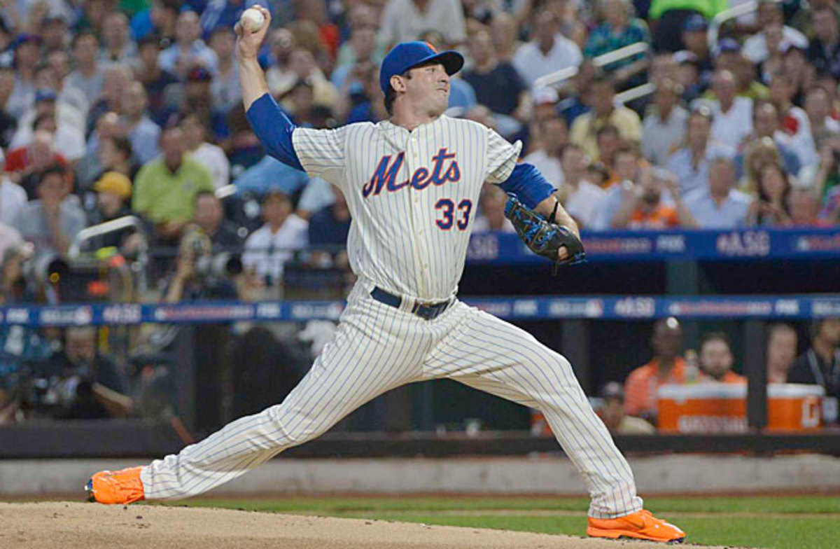 Harvey had Tommy John surgery last October that was expected to cost him all of the 2014 season.
