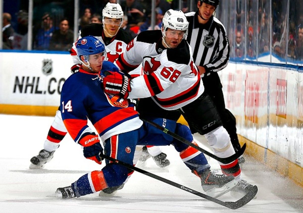 Jaromir Jagr of the New Jersey Devils