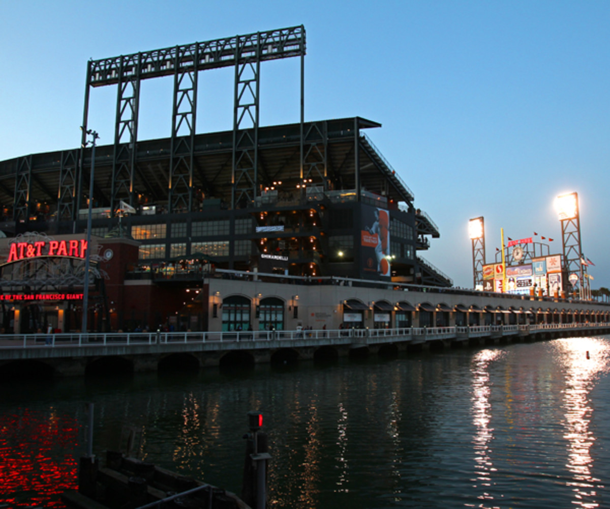 Ballpark Quirks: Splashing down in San Francisco's McCovey Cove at AT&T Park  - Sports Illustrated