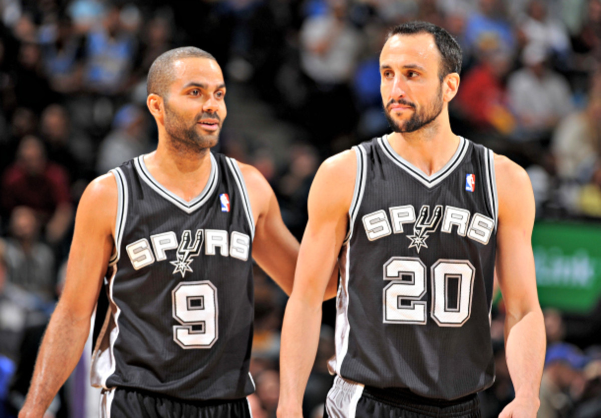 Tony Parker, Manu Ginobili and the Spurs are gearing up nicely for the playoffs.  (Garrett W. Ellwood/NBAE via Getty Images)