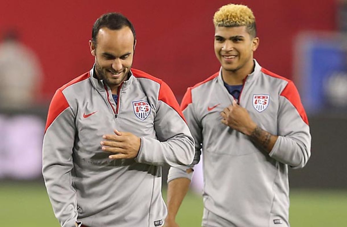 Landon Donovan and DeAndre Yedlin