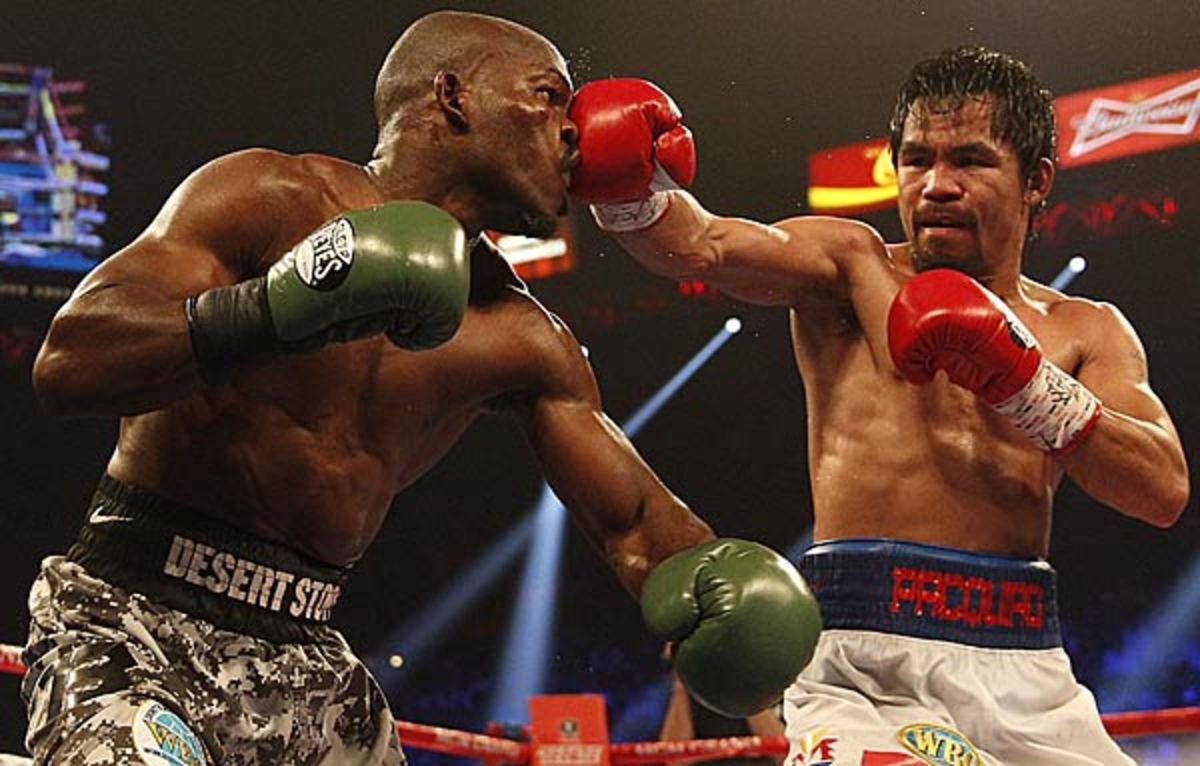 Manny Pacquiao defeats Timothy Bradley