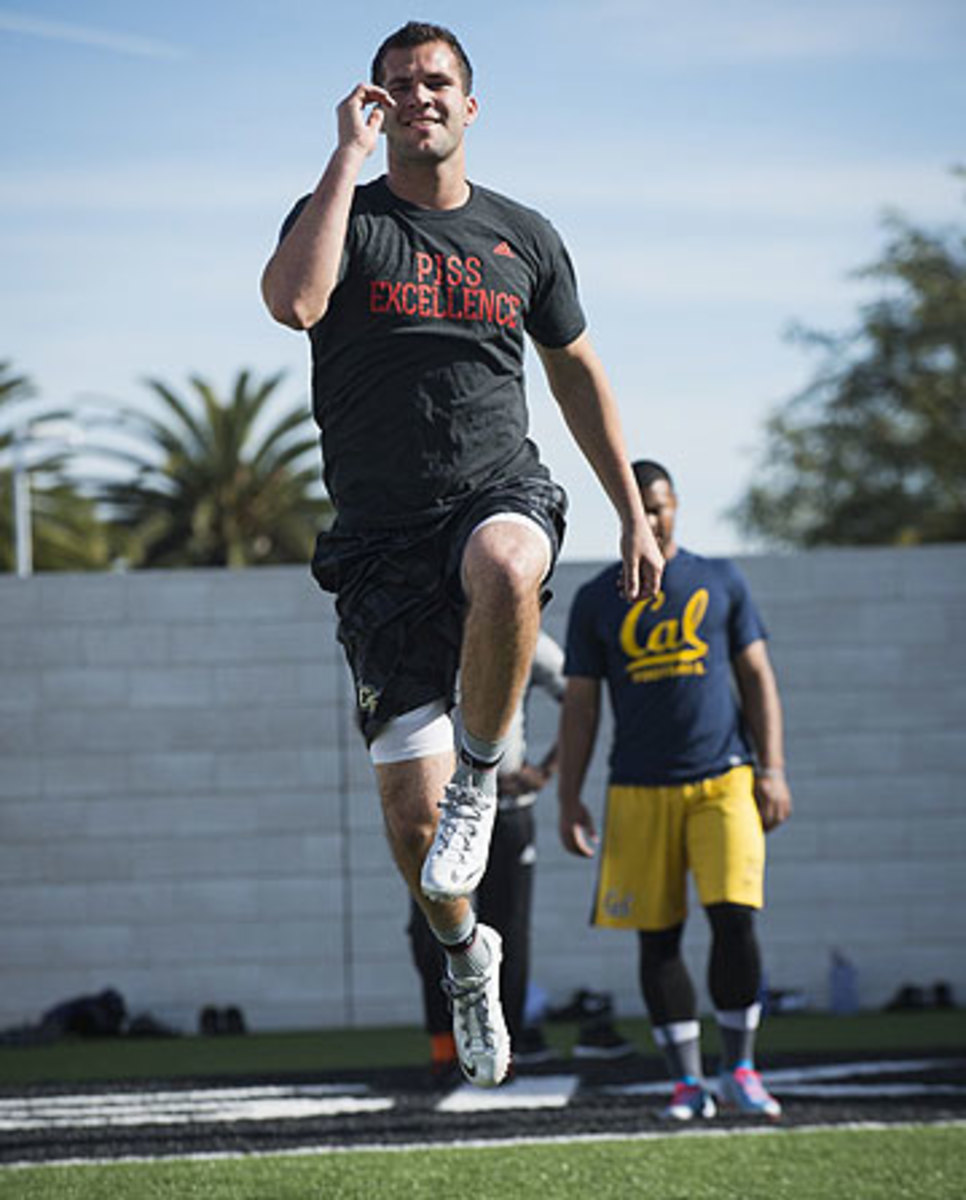 Blake Bortles has the prototypical size—6-5, 230—for an NFL quarterback. (Erik Isakson for Sports Illustrated) 