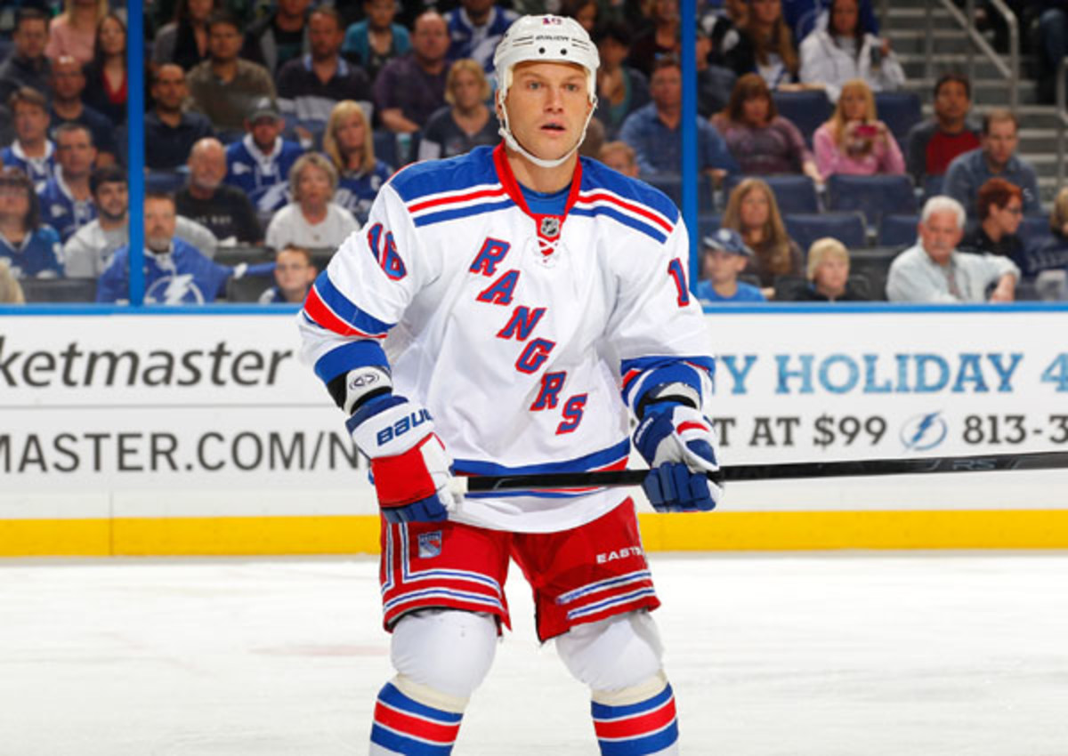 Sean Avery played 10 seasons in the NHL, including parts of six with the Rangers. (Scott Audette/NHLI via Getty Images)