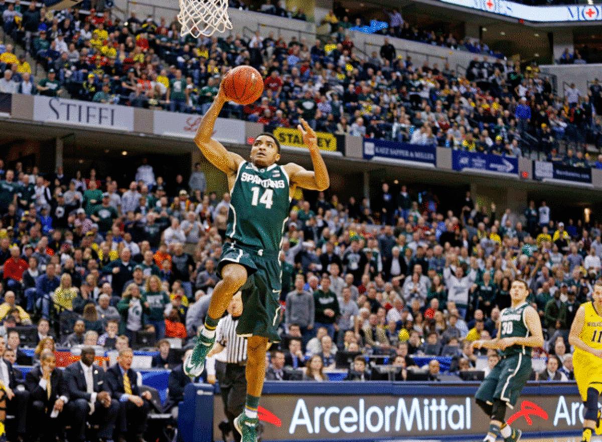 Gary Harris and Michigan St. are flying high after winning the Big Ten tourney, but can they win it all?