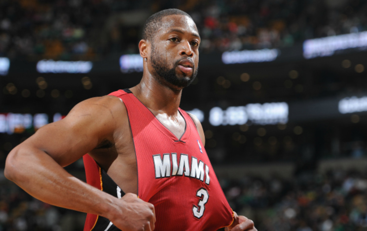 Dwyane Wade has appeared in 50 of the Miami Heat's 68 games so far this season. (Brian Babineau/National Basketball/Getty Images)