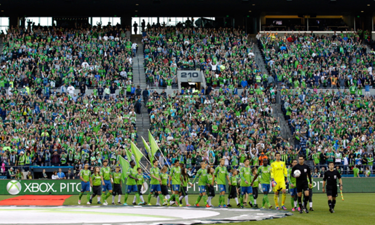 Seattle Sounders fans