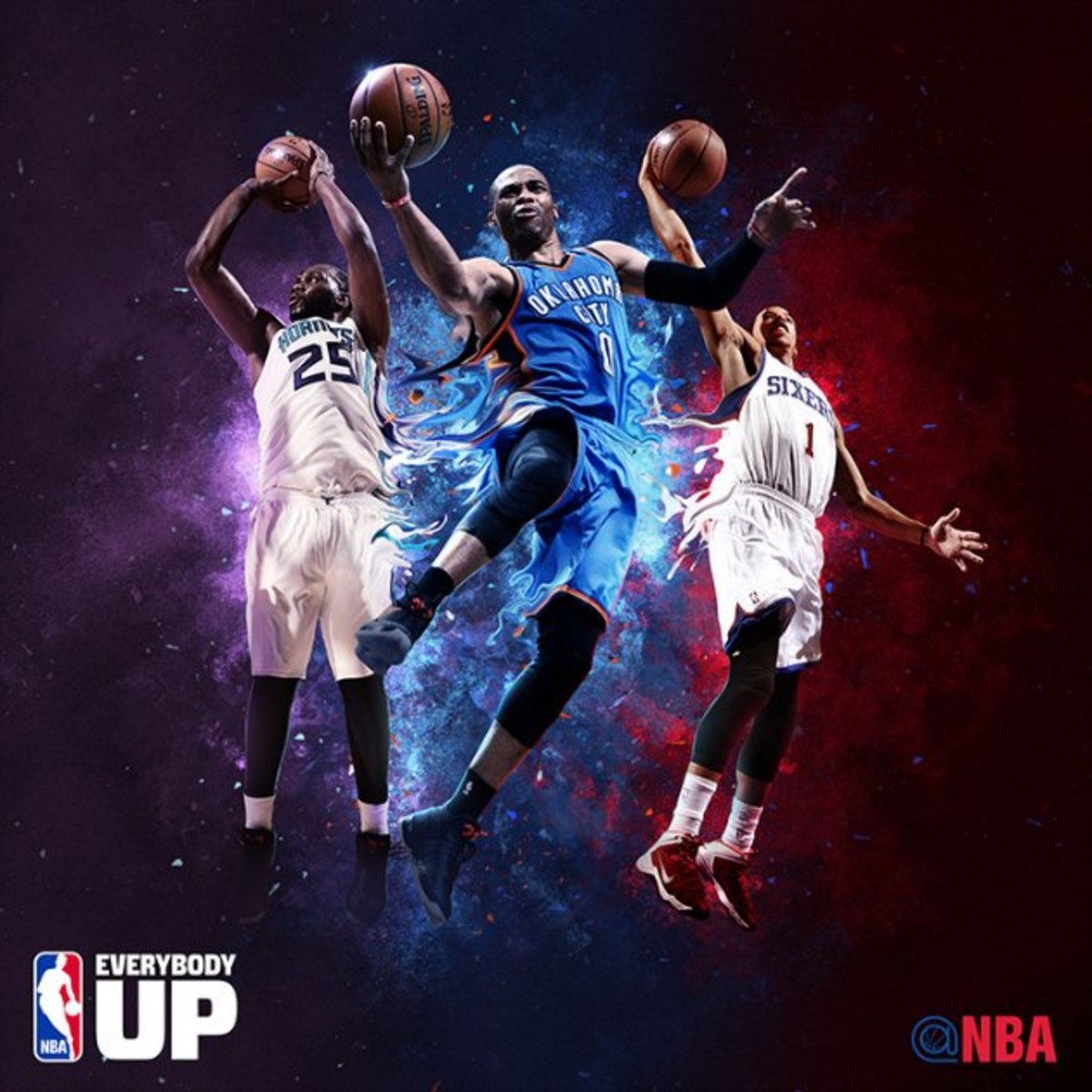 NBA releases new 'Everybody Up' campaign posters Sports Illustrated