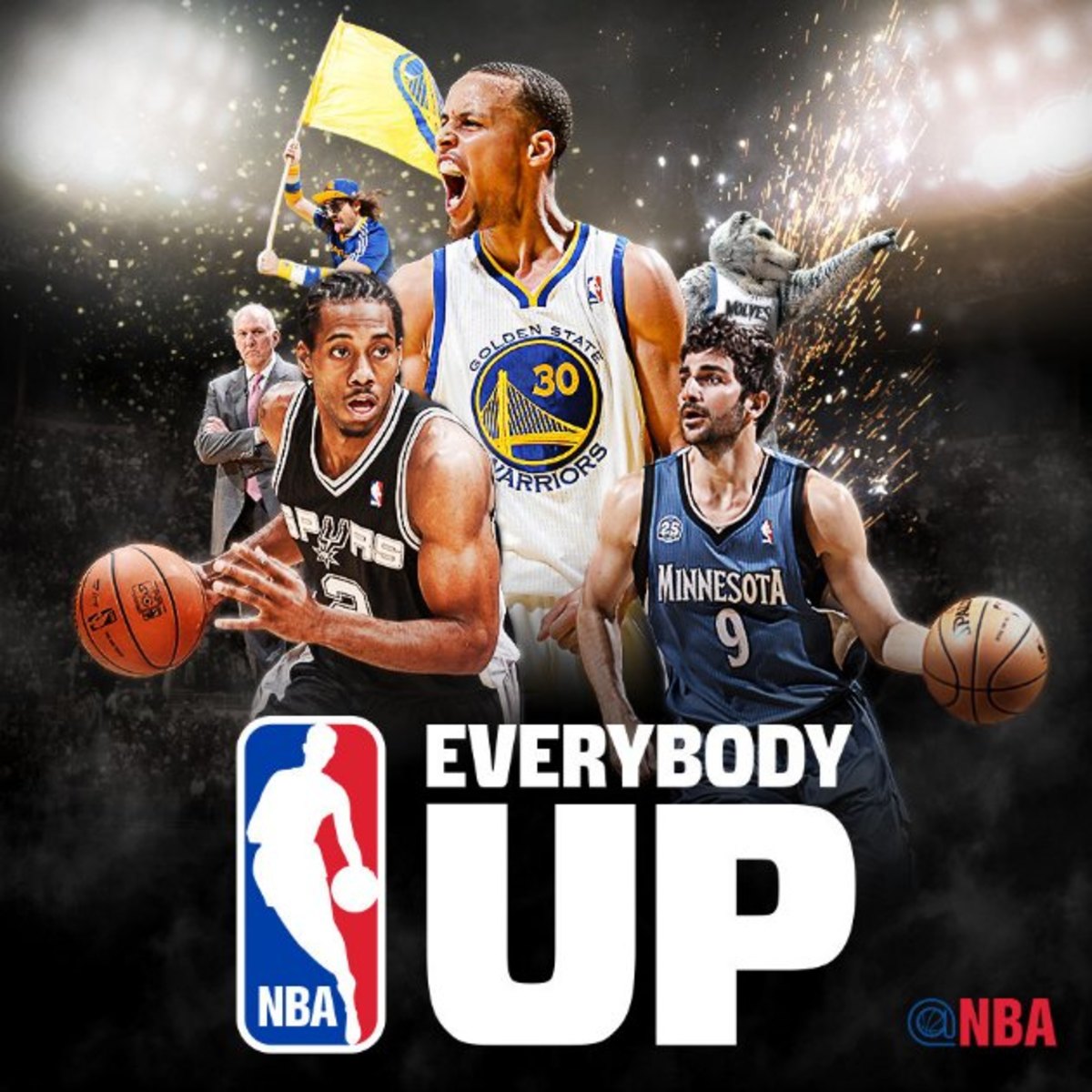 NBA releases new 'Everybody Up' campaign posters Sports Illustrated