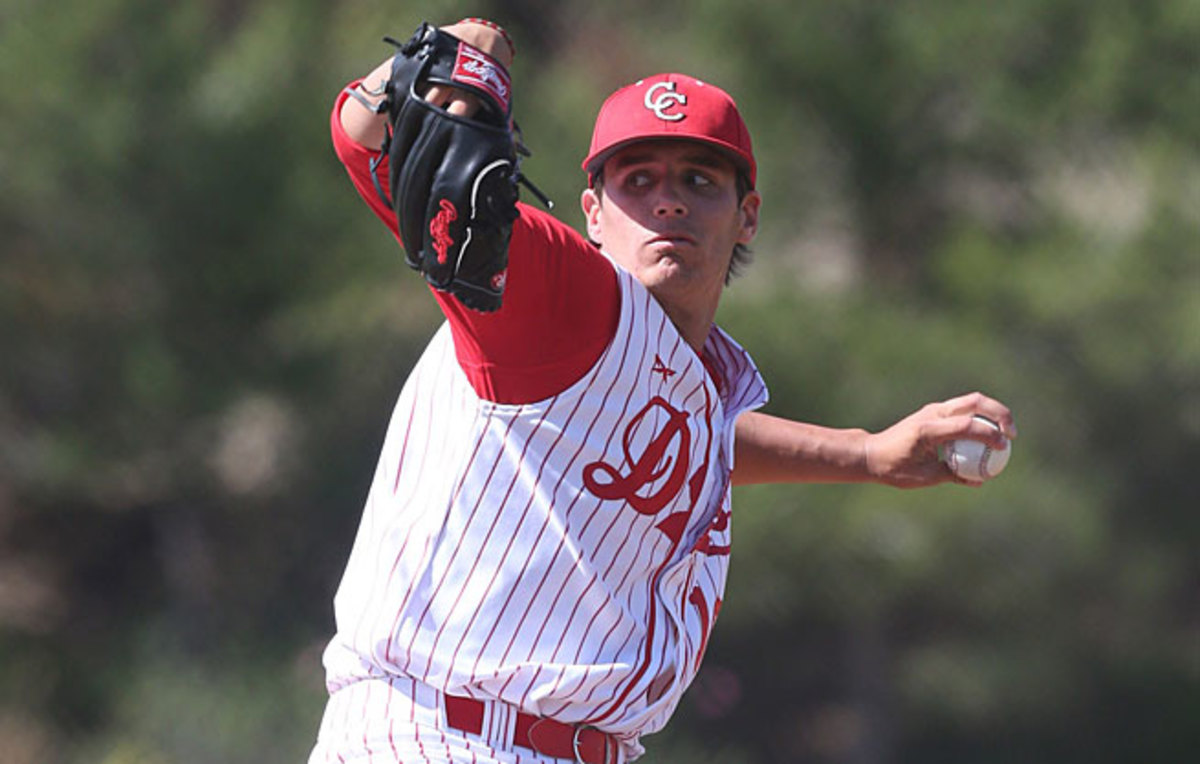 Brady Aiken became the first high school pitcher to be taken No. 1 since Brien Taylor in 1991.