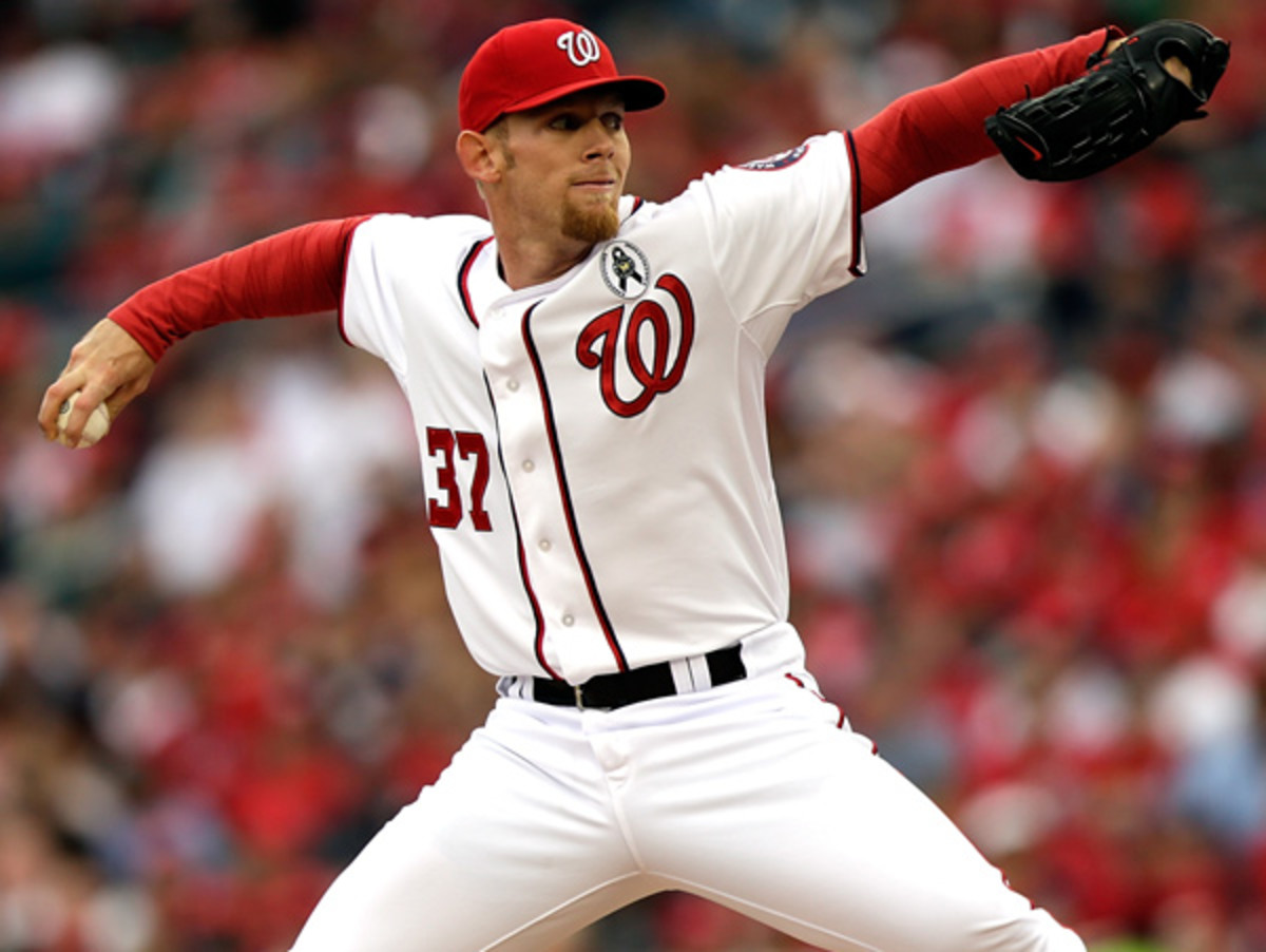 Stephen Strasburg will make his second career Opening Day start on Monday. (Win McNamee/Getty Images)