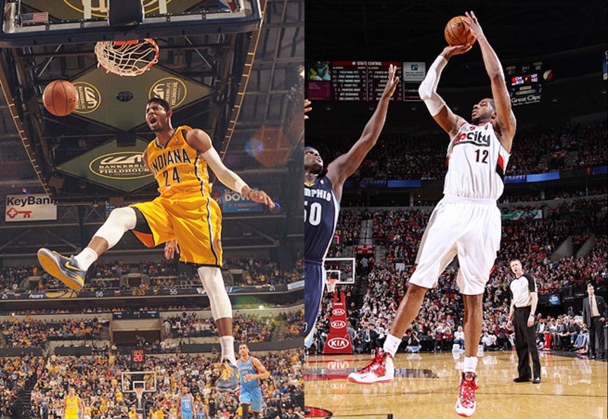Led by Paul George (left) and LaMarcus Aldridge (right), the NBA's first-half darlings have regained their swagger heading into the first round.