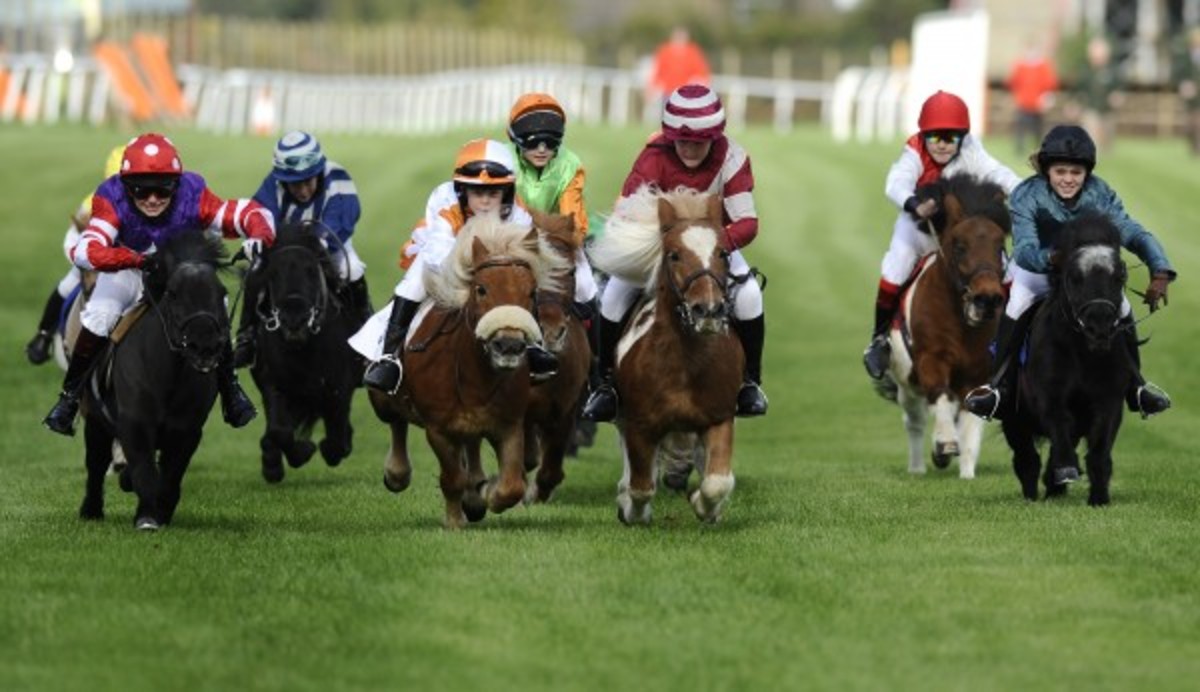 And yes, pony racing looks like the most fun ever :: Getty Images