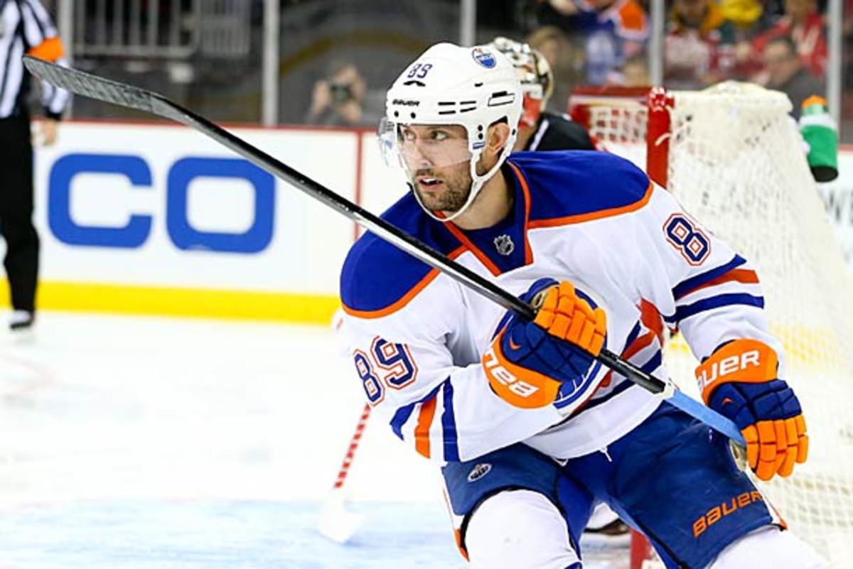 Sam Gagner of the Edmonton Oilers