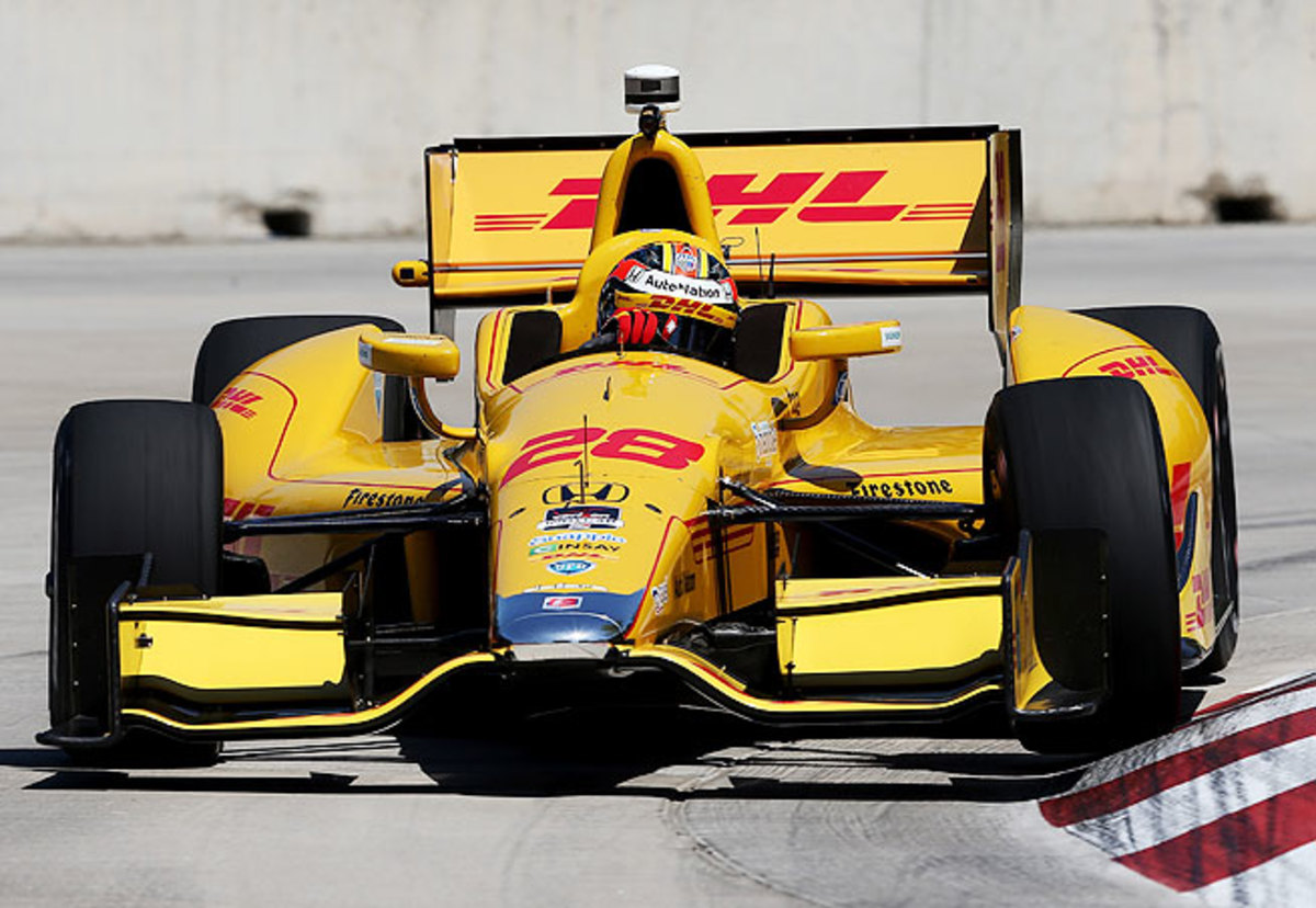 Ryan Hunter-Reay enters this weekend's doubleheader in Detroit as the IndyCar points leader after winning his first Indy 500.