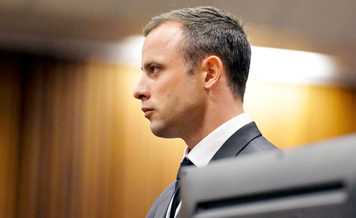 Oscar Pistorius pleaded not guilty Monday to the murder of his girlfriend Reeva Steenkamp last year.