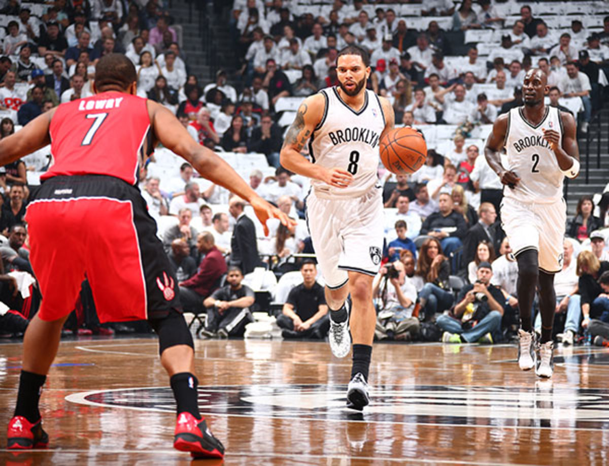 Williams scored a team-high 23 points Friday to help the Nets stave off elimination. (Nathaniel S. Butler/National Basketball Association)