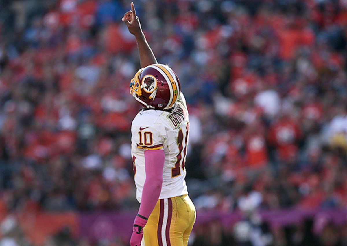 Robert Griffin III is almost a lock to be the Redskins' start in 2014. Could that be a turn-off to coaching candidates? 