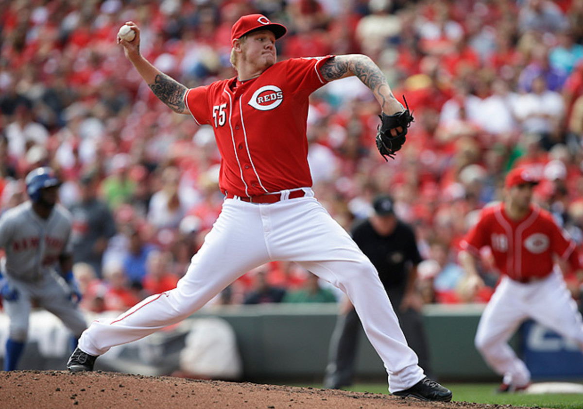 Mat Latos had 14 wins to go with a 3.16 ERA with the Reds last season, his second with the team.