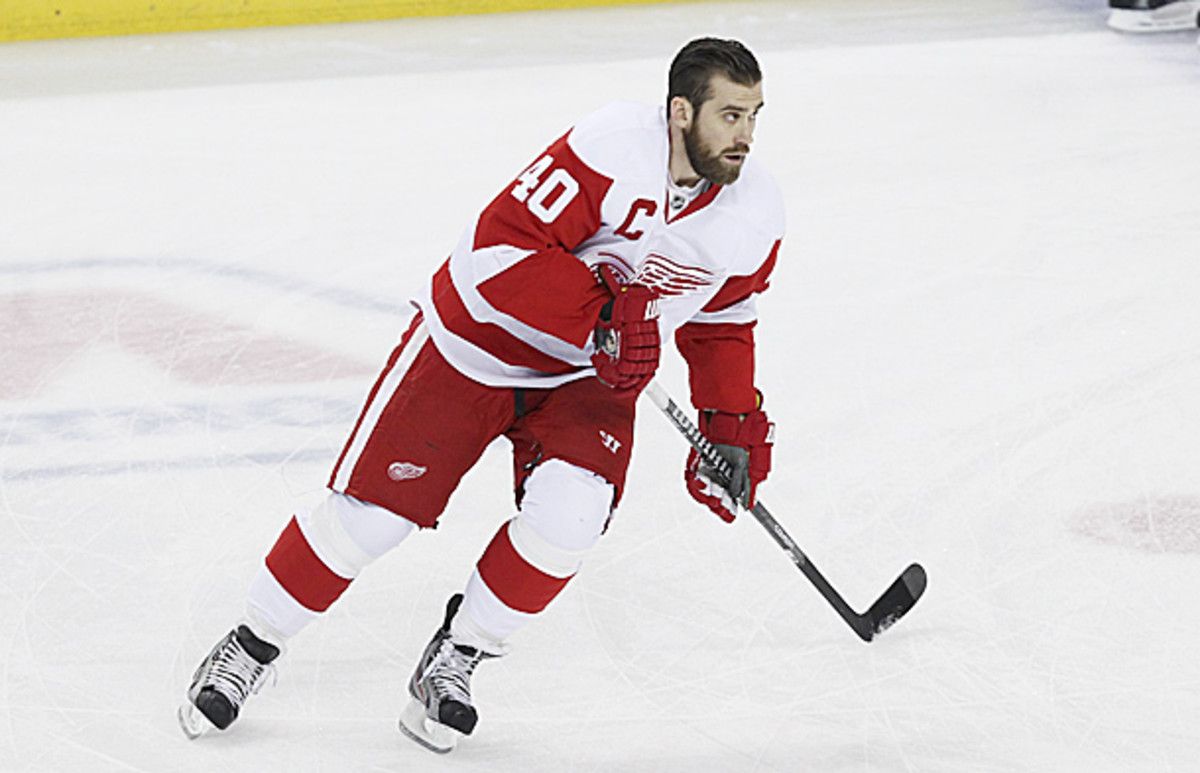 Captain Henrik Zetterberg of the Detroit Red Wings