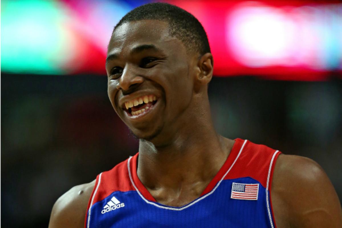 Andrew Wiggins' appearance in Boulder is already a hot ticket. (Jonathan Daniel/Getty Images) 