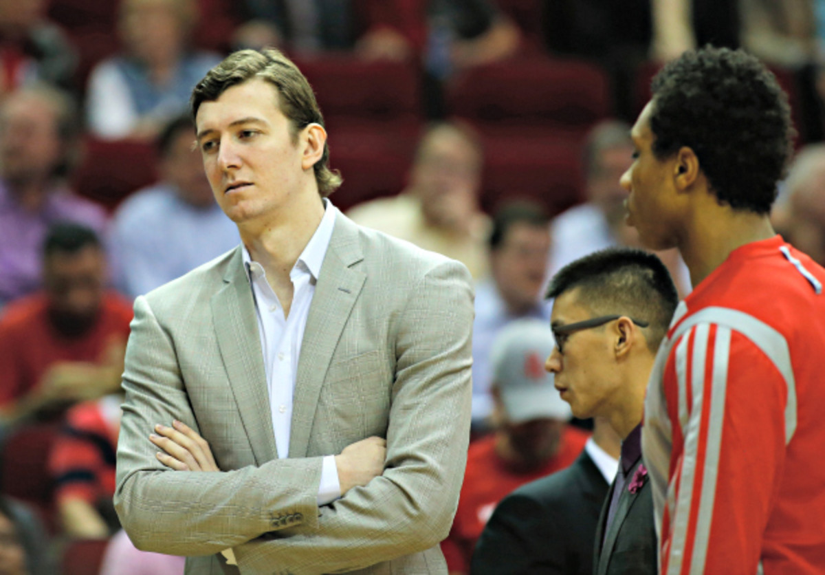 Omer Asik hasn't played for the Rockets since Dec. 2. (Scott Halleran/Getty Images)