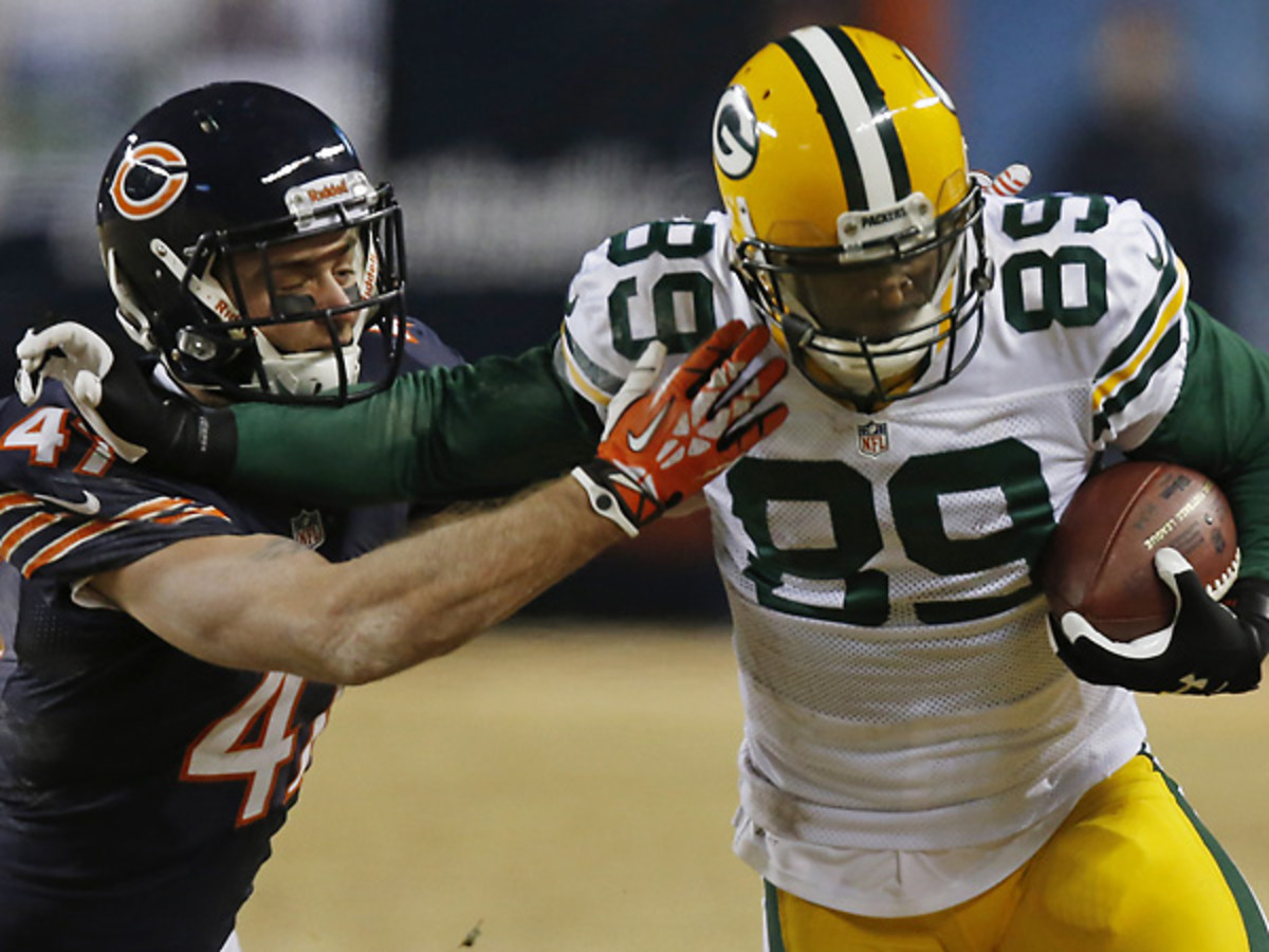 James Jones is seeking a new contract after spending seven seasons in Green Bay. (Charles Rex Arbogast/AP)