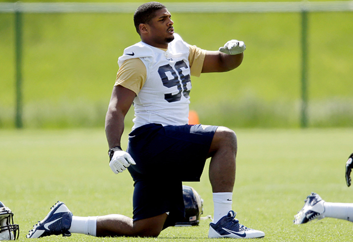 Michael Sam is struggling to do more than just make an NFL roster. 