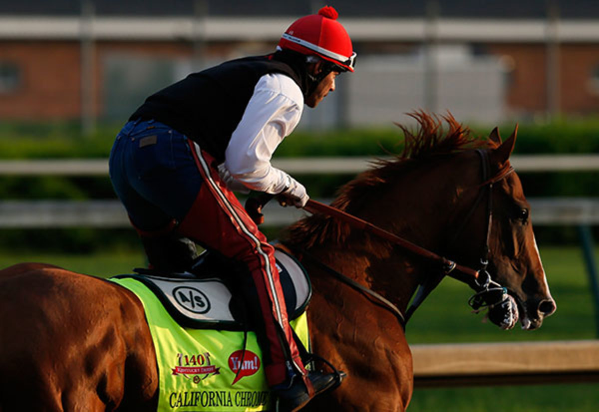 Favorite California Chrome will start from post position No. 3. (Kevin C. Cox/Getty Images)