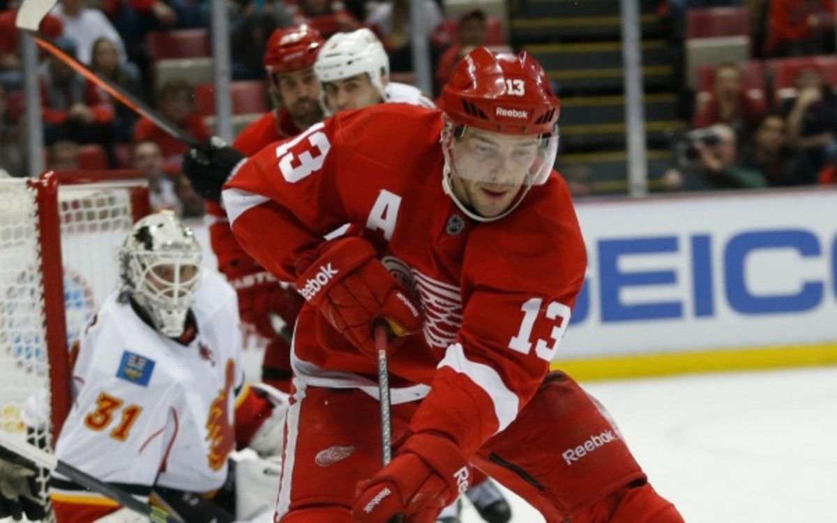 Red Wings forward Pavel Datsyuk will return for the team's stretch run toward the playoffs. (AP Photo/Duane Burleson)