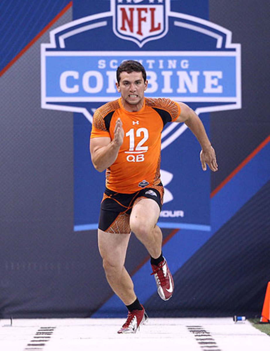 Andrew Luck was one of the most pro-ready prospects in draft history. (Ben Liebenberg/AP)