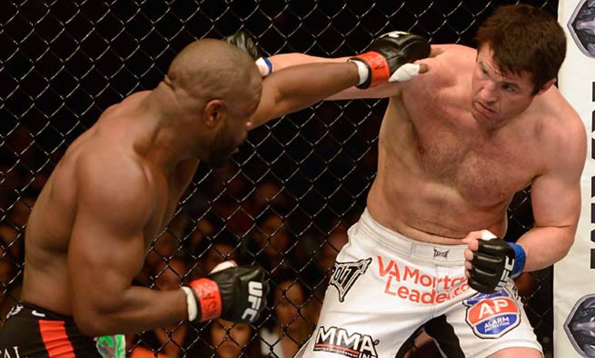 Chael Sonnen, right, has lost three of his past four fights, but could be in line for a title shot.