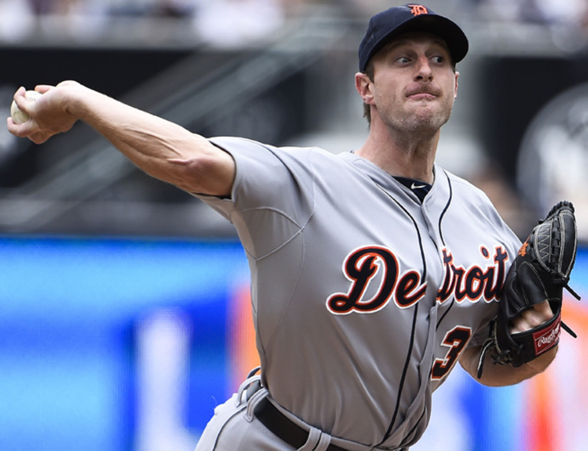Fresh off his first Cy Young, Max Scherzer leads a strong Detroit rotation into the 2014 season.
